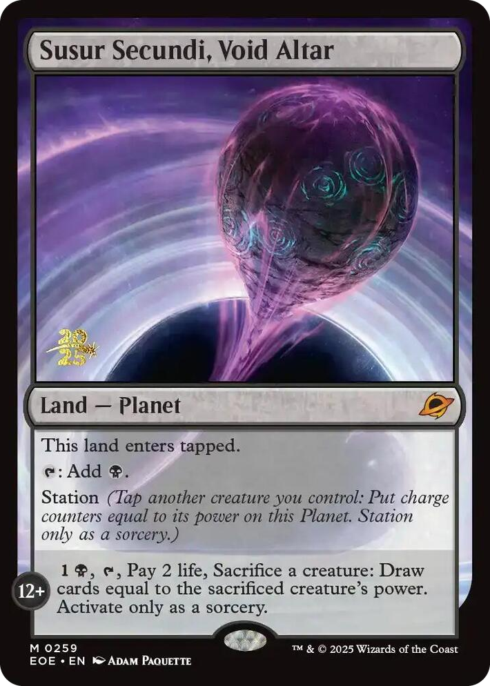 0259 Susur Secundi, Void Altar M Prerelease Cards