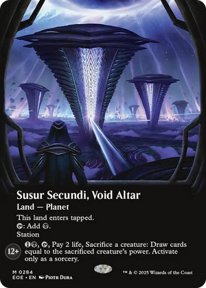 0284 Susur Secundi, Void Altar (Borderless) M Edge of Eternities