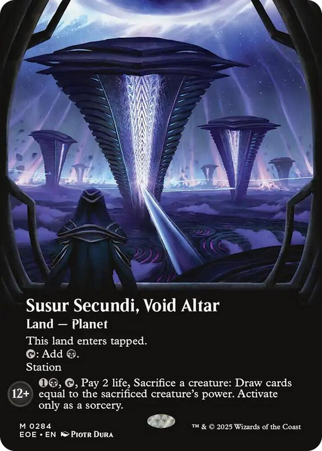 0284 Susur Secundi, Void Altar (Borderless) M Edge of Eternities