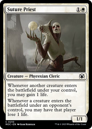 0210 Suture Priest C Commander: March of the Machine