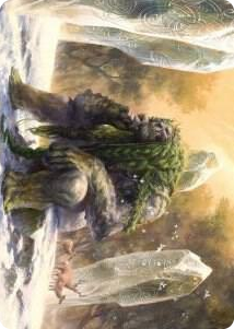 0066 Svella, Ice Shaper Art Card S Art Series: Kaldheim