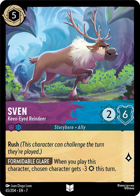 0065 Sven - Keen-Eyed Reindeer Uncommon Archazia's Island