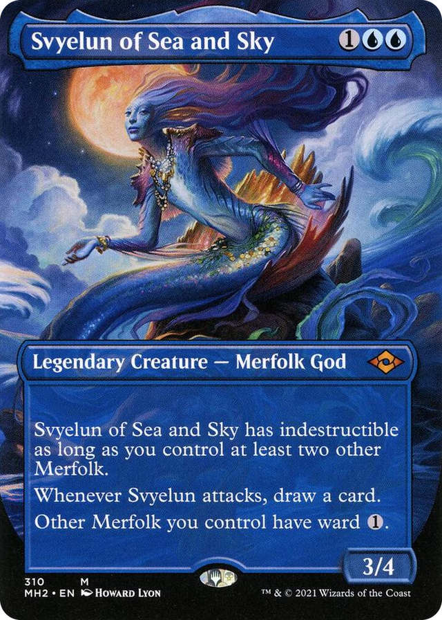 0310 Svyelun of Sea and Sky (Borderless) M Modern Horizons 2