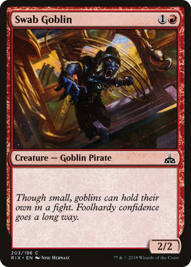 0203 Swab Goblin C Rivals of Ixalan