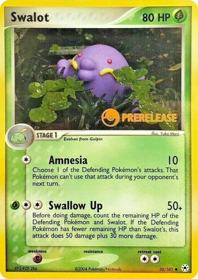 0050 Swalot - 50/101 (Prerelease) Promo Nintendo Promos