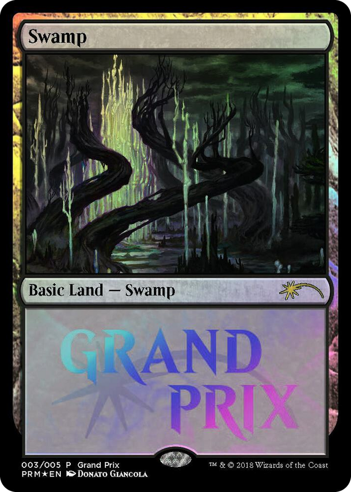 Swamp #3 P - Grand Prix Promos Pokemon card