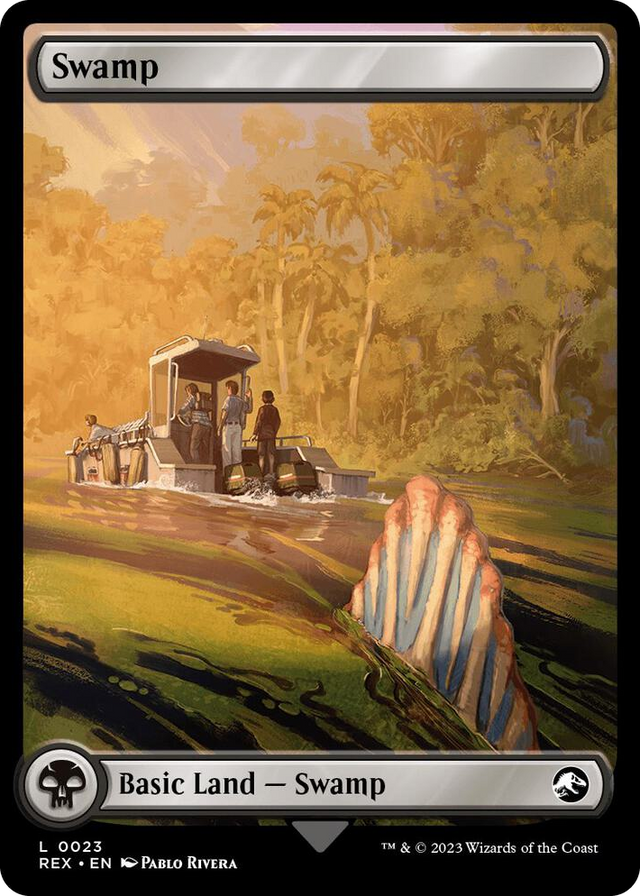 0023 Swamp L Universes Beyond: Jurassic World Collection