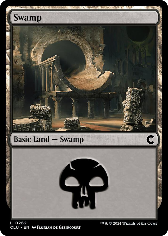 0262 Swamp (0262) L Ravnica: Clue Edition