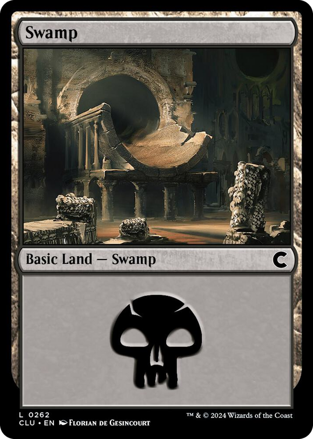 0262 Swamp (0262) L Ravnica: Clue Edition