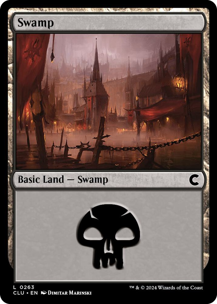 0263 Swamp (0263) L Ravnica: Clue Edition