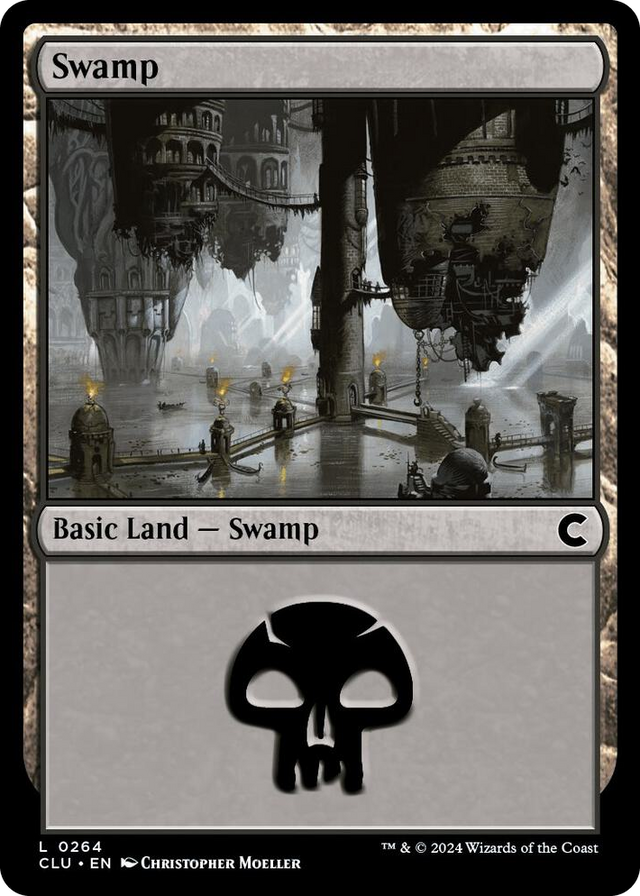 0264 Swamp (0264) L Ravnica: Clue Edition