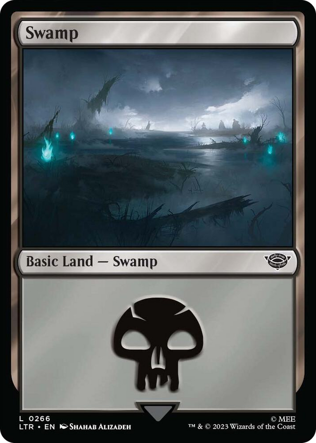 0266 Swamp (0266) L Universes Beyond: The Lord of the Rings: Tales of Middle-earth