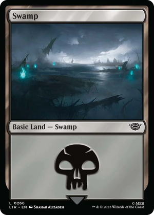 0266 Swamp (0266) L Universes Beyond: The Lord of the Rings: Tales of Middle-earth