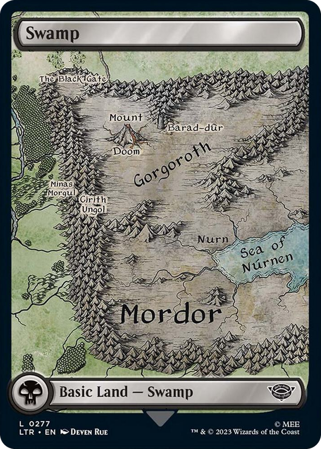 0277 Swamp (0277) L Universes Beyond: The Lord of the Rings: Tales of Middle-earth