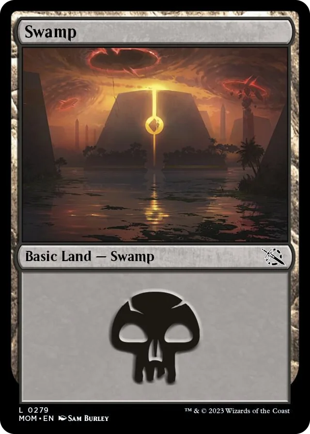 0279 Swamp (0279) L March of the Machine