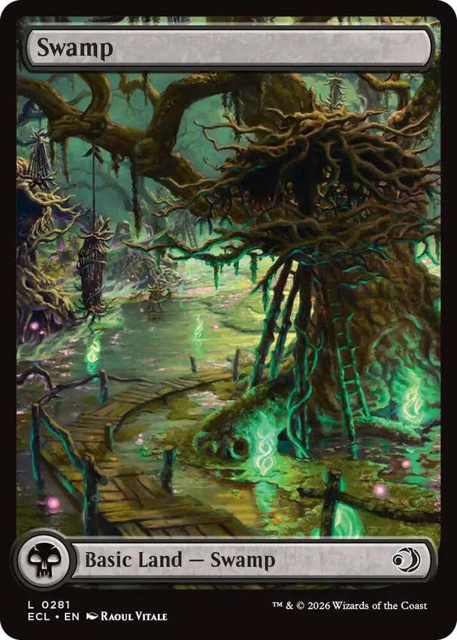 0281 Swamp (0281) L Lorwyn Eclipsed