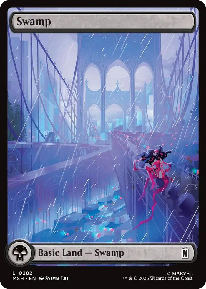 Swamp (0282) #282 L - Marvel Super Heroes Pokemon card