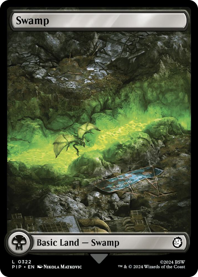 0322 Swamp (0322) L Universes Beyond: Fallout