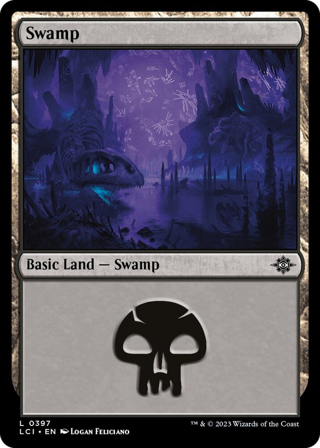 0397 Swamp (0397) L The Lost Caverns of Ixalan