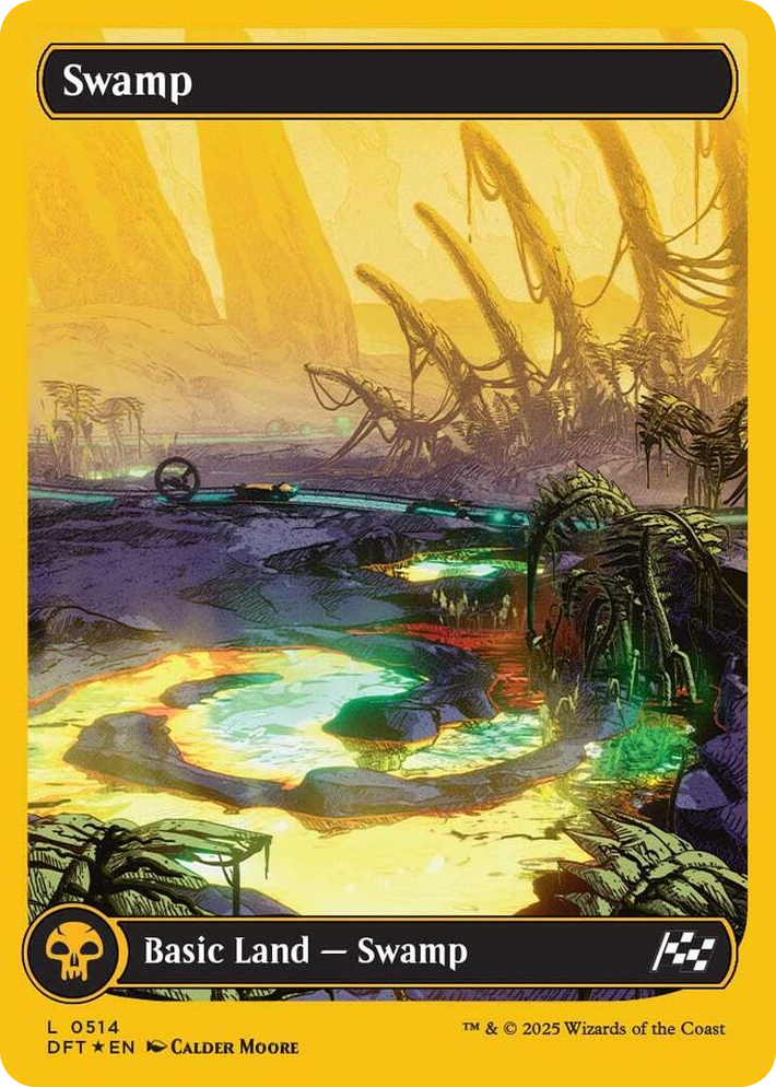 0514 Swamp (0514) (First-Place Foil) L Aetherdrift