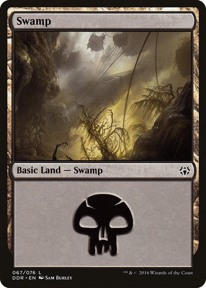 Swamp (067) #67 L - Duel Decks: Nissa vs. Ob Nixilis Pokemon card