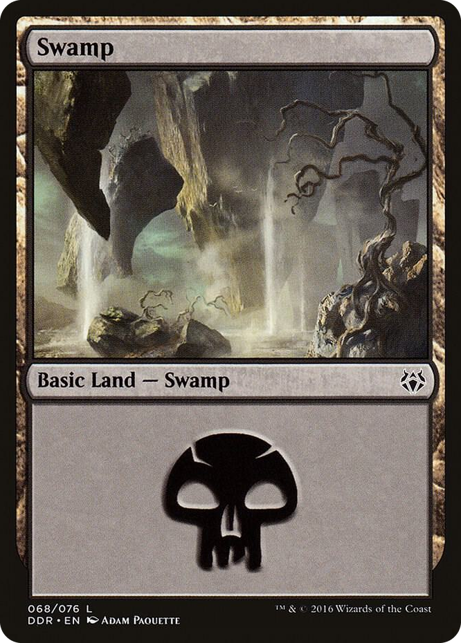 Swamp (068) #68 L - Duel Decks: Nissa vs. Ob Nixilis Pokemon card