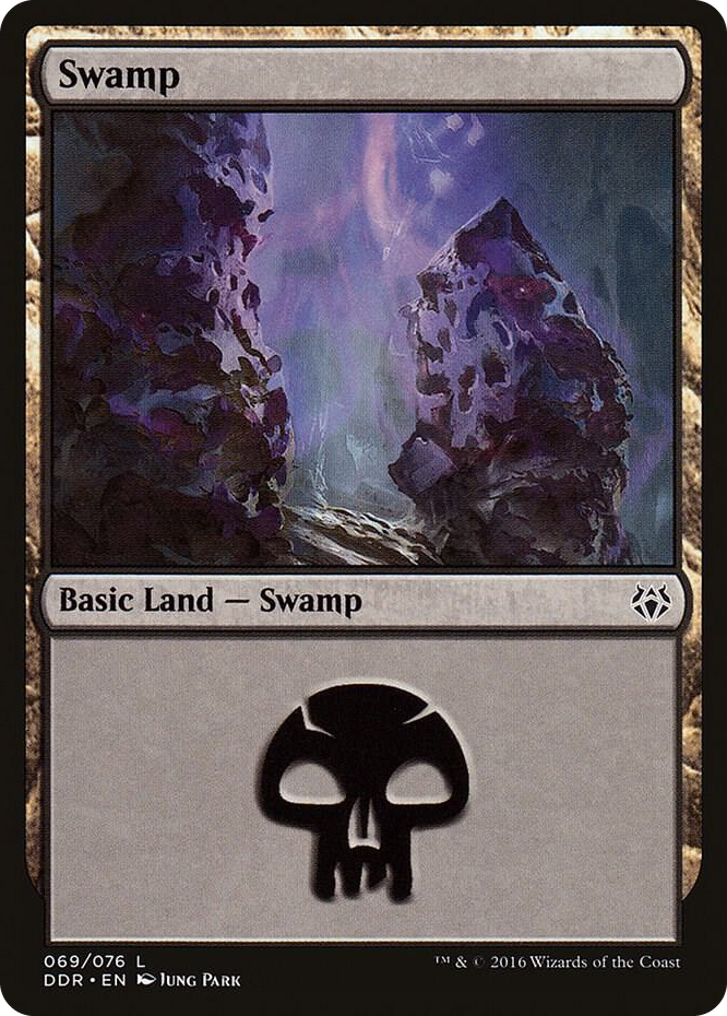 Swamp (069) #69 L - Duel Decks: Nissa vs. Ob Nixilis Pokemon card