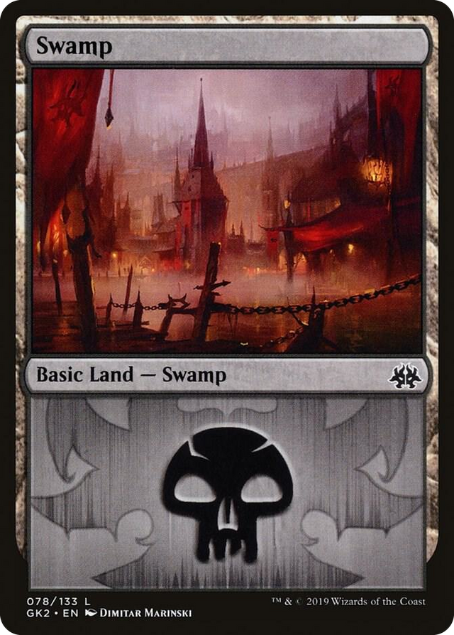 0078 Swamp (078) L Ravnica Allegiance: Guild Kits