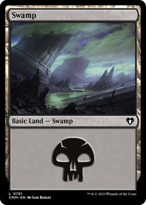 0791 Swamp (0791) L Commander Masters