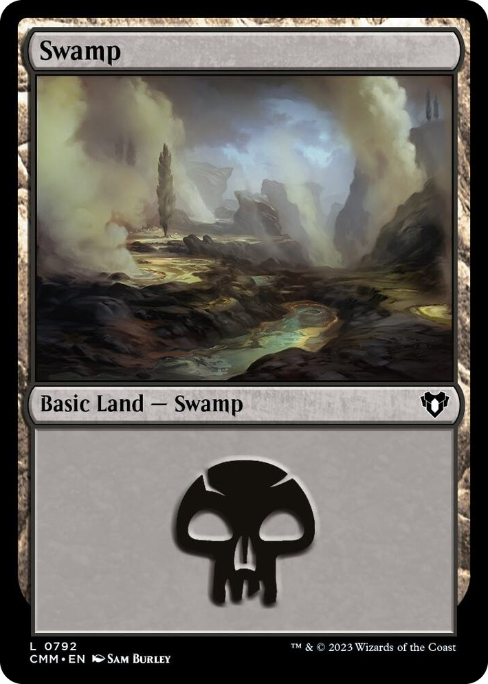 0792 Swamp (0792) L Commander Masters