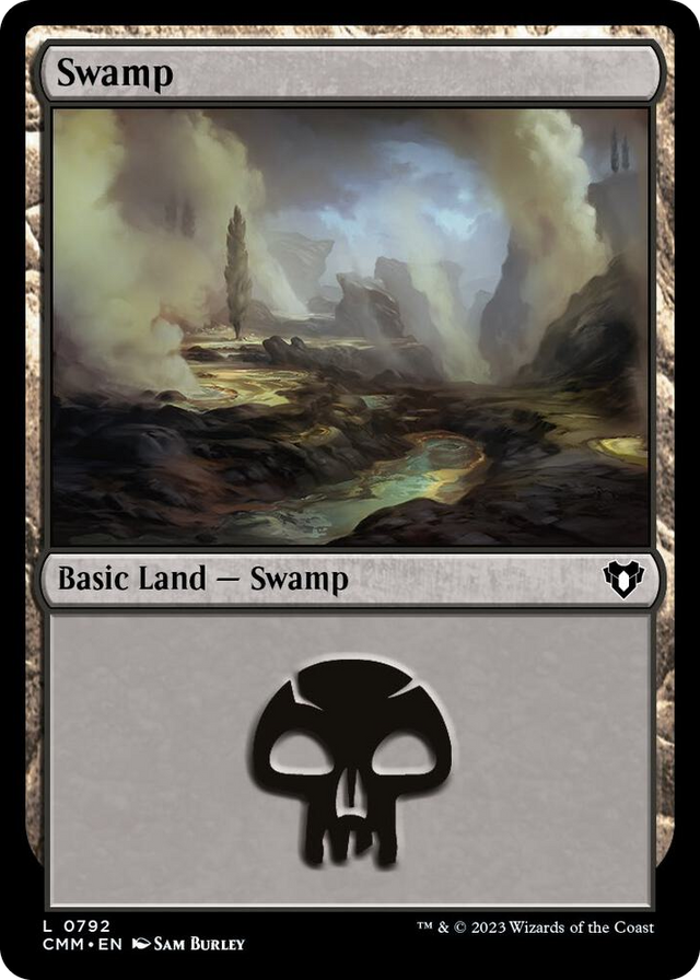 0792 Swamp (0792) L Commander Masters