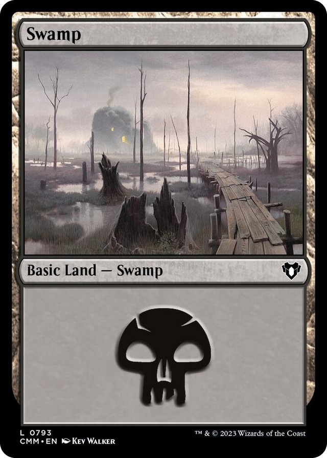 0793 Swamp (0793) L Commander Masters