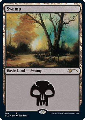 0104 Swamp (104) (Bob Ross) R Secret Lair Drop Series
