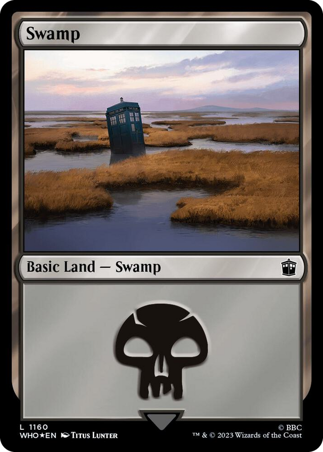 1160 Swamp (1160) (Surge Foil) L Universes Beyond: Doctor Who