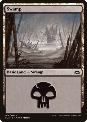 0146 Swamp (146) L Planechase Anthology