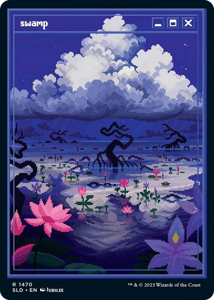 1470 Swamp (1470) R Secret Lair Drop Series