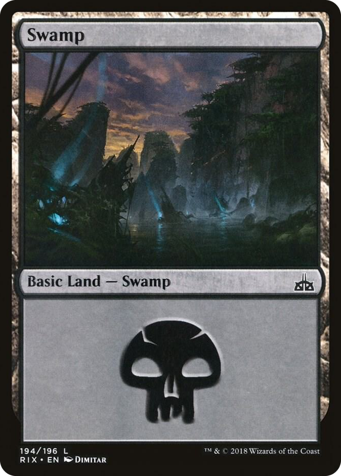 0194 Swamp L Rivals of Ixalan
