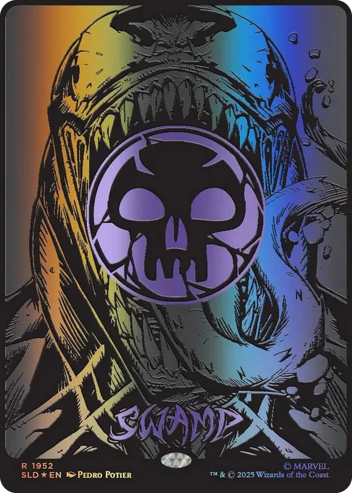 1952 Swamp (1952) (Raised Foil) R Secret Lair Drop Series