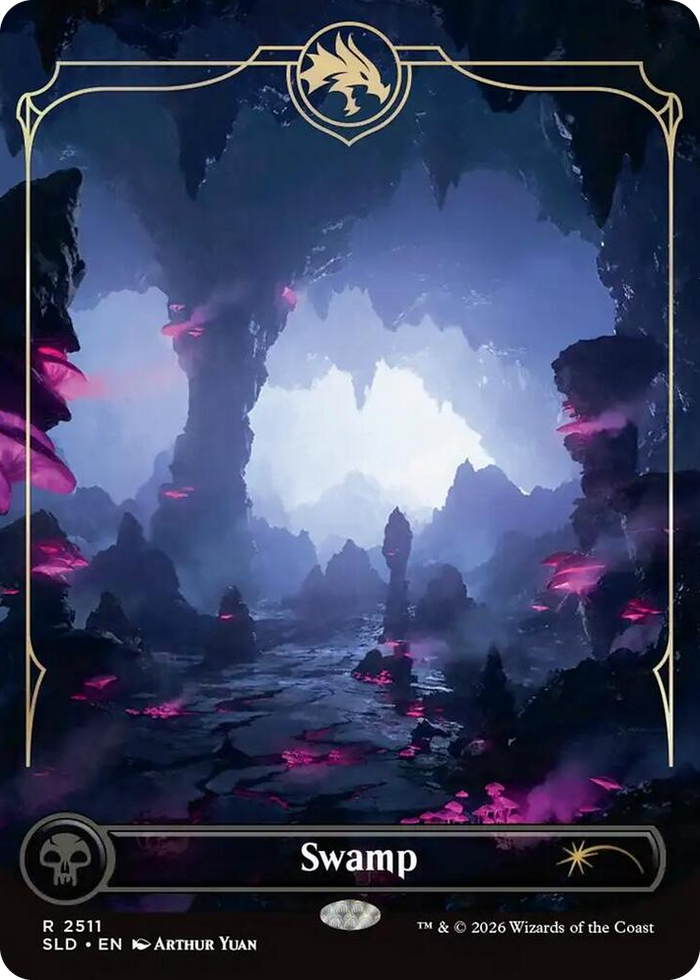 Swamp (2511) #2511 R - Secret Lair Drop Series Pokemon card