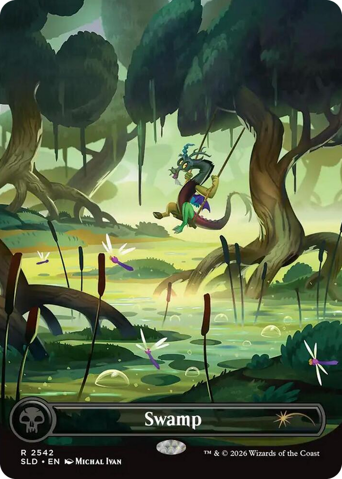 Swamp (2542) #2542 R - Secret Lair Drop Series Pokemon card