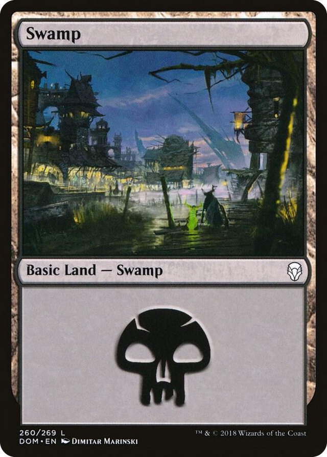 0260 Swamp (260) L Dominaria