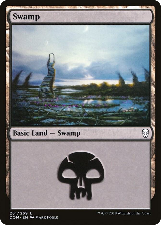 0261 Swamp (261) L Dominaria