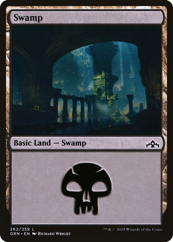 0262 Swamp L Guilds of Ravnica