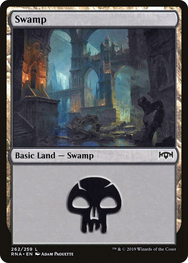 0262 Swamp L Ravnica Allegiance