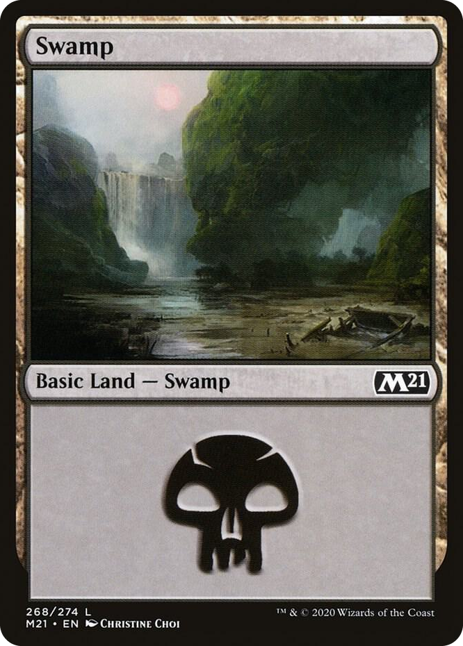 0268 Swamp (268) L Core Set 2021