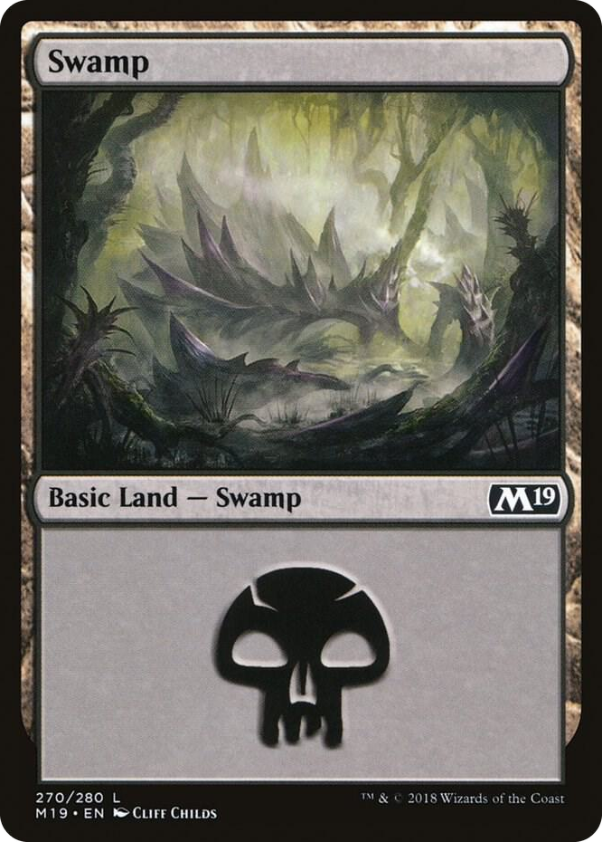 0270 Swamp (270) L Core Set 2019