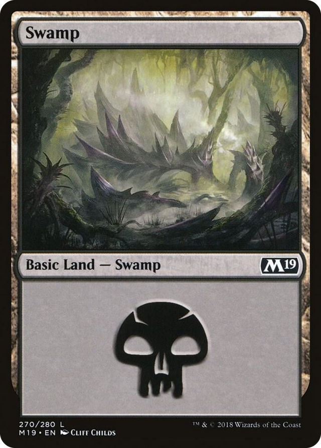 0270 Swamp (270) L Core Set 2019
