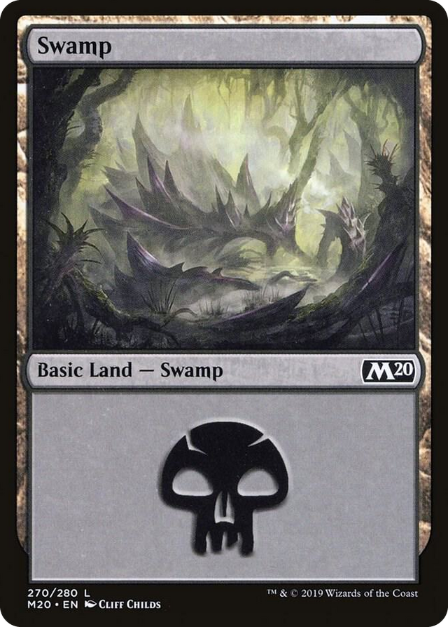 0270 Swamp (270) L Core Set 2020