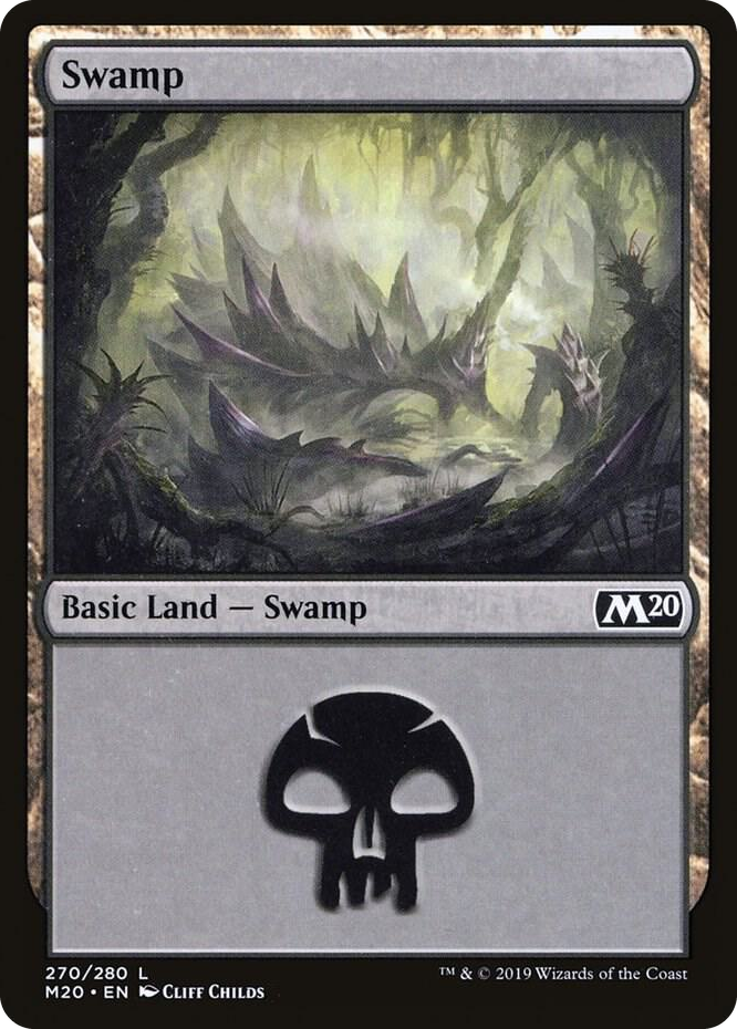 0270 Swamp (270) L Core Set 2020