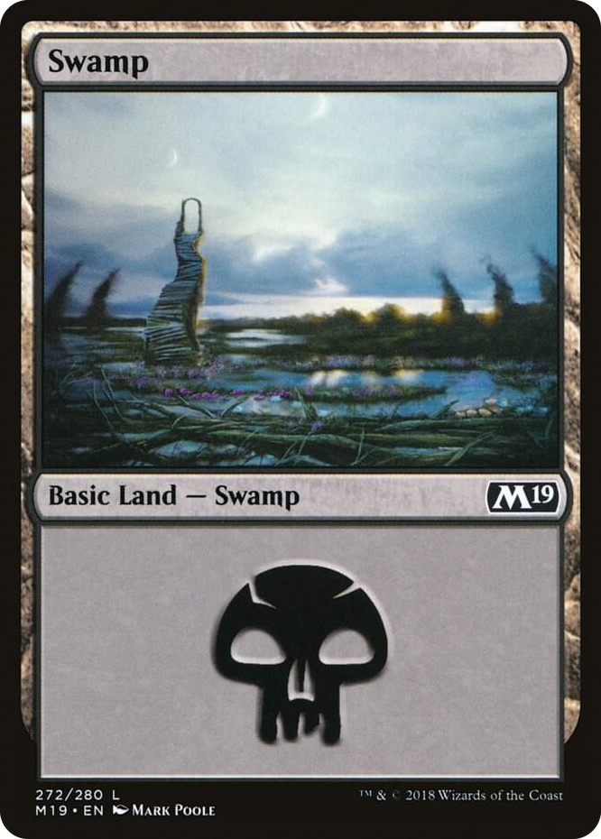 0272 Swamp (272) L Core Set 2019